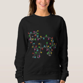 Sweatshirt Chats Arbre de Noël Chandail Noël Noël Cadeaux De