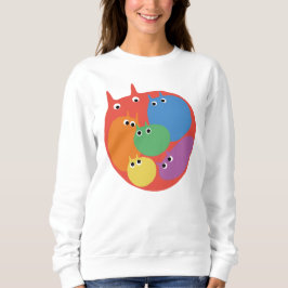 Sweatshirt Chats Rainbow