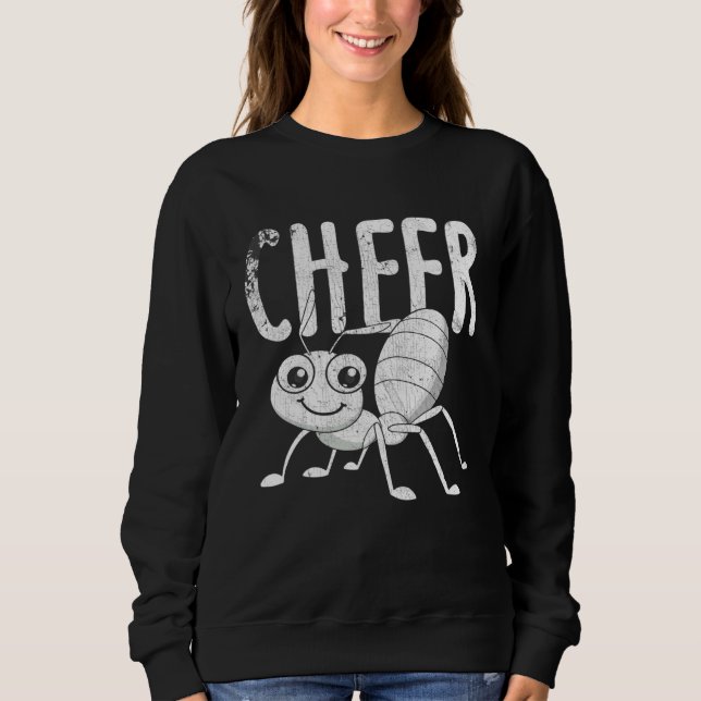 Sweatshirt Cheer Ant For Ant  Auntie Aunt Nephew Niece (Devant)