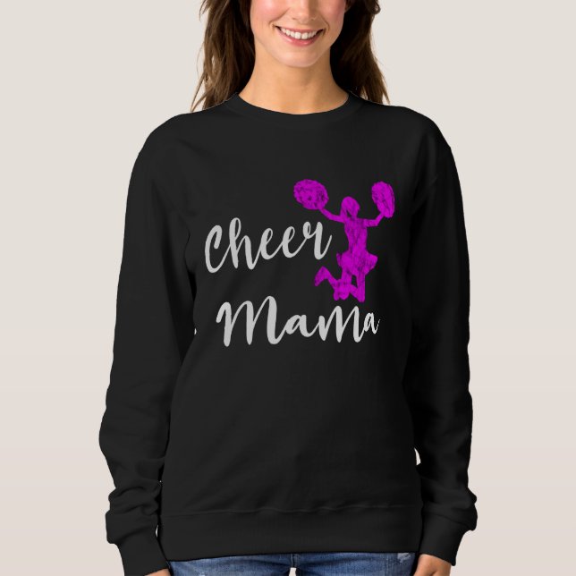 Sweatshirt Cheer Mama Cheerleading Mother Cheering Cheerleade (Devant)
