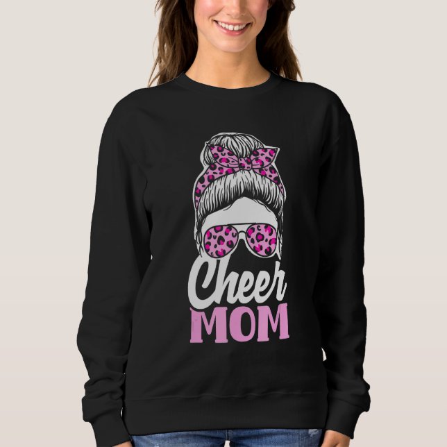 Sweatshirt Cheer Mom Cheerleading Mom   Cheerleader Mom (Devant)