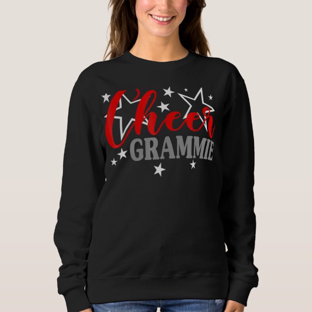 Sweatshirt Cheerleader Proud Cheer Grammie Pride Sports Suppo (Devant)