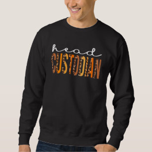 Sweatshirt Chef Gardien Leopard Squad Mignonne Automne Que L'