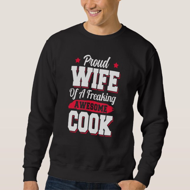 Sweatshirt Chef Kitchen Cooking Cook (Devant)