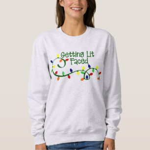 Sweatshirt Chemise à boire amusante