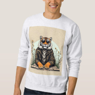 Sweatshirt Chemise à manches longues cool Tiger - Ani élégant