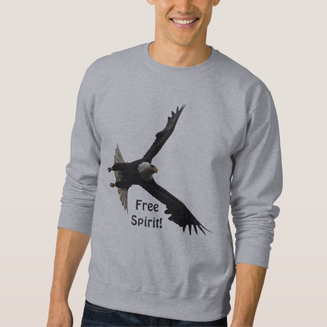 Sweatshirt Chemise à manches longues Eagle Bald (Devant)