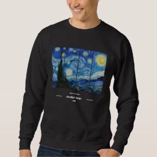 Sweatshirt Chemise à manches longues Vincent Van Gogh Nuit ét