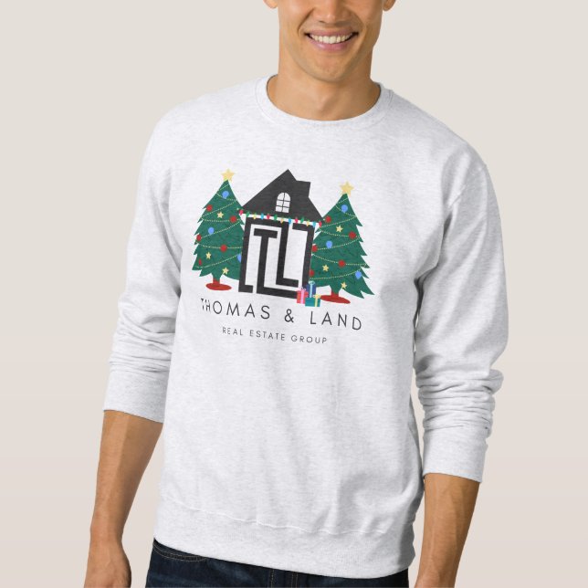 Sweatshirt Chemise à sueur de la parade de Noël (Devant)