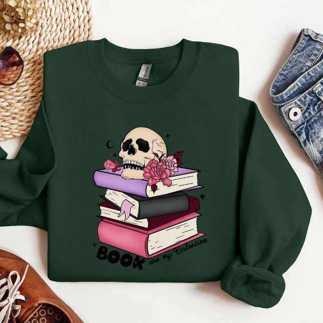 Sweatshirt Chemise amoureuse du livre de la Saint Valentin, c (Créateur téléchargé)