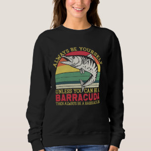 Sweatshirt Chemise Barracuda Drôle Pour Hommes Femmes Barracu