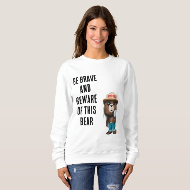 Sweatshirt chemise bear (Devant entier)
