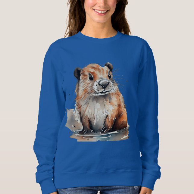 Sweatshirt Chemise Beaver (Devant)