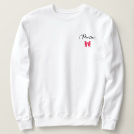 Sweatshirt Chemise Bow du Camp Pontiac