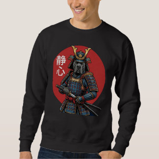 Sweatshirt Chemise Cane Corso Samouraï Japonais, Art Canin Uk