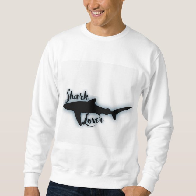 Sweatshirt Chemise d'amant de requin (Devant)