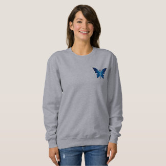Sweatshirt Chemise de base pour femmes Blue Faery