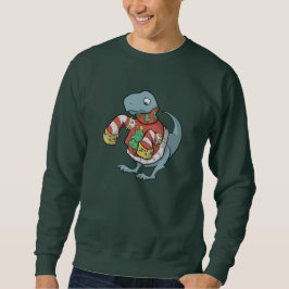 Sweatshirt Chemise de chandail de T. Rex Christmas