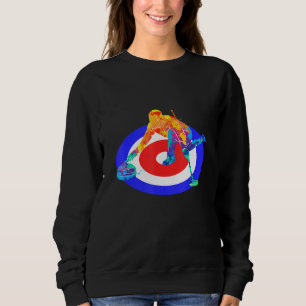 Sweatshirt Chemise de curling Joueur de curling