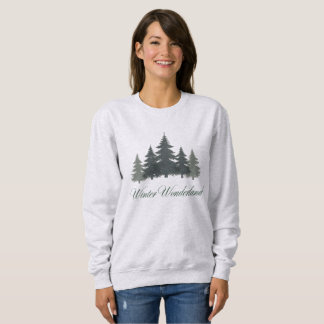Sweatshirt Chemise de femme Winter Wonderland
