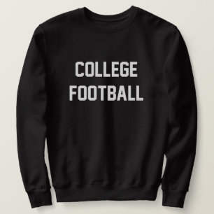 Sweatshirt Chemise de football universitaire