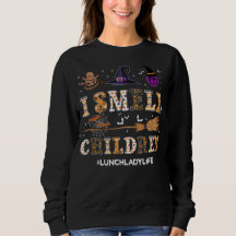 Chemise de Halloween pour dame de cantine « Je sen