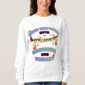 Sweatshirt chemise de Noël amusante