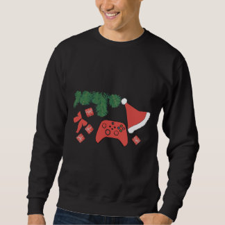 Sweatshirt Chemise de Noël pour manette de jeu - Gamer Hol