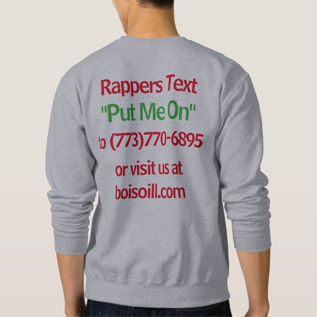 Sweatshirt Chemise de promo d'équipe de rue (Dos)