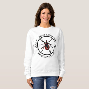 Sweatshirt Chemise de sensibilisation à la maladie de Lyme an