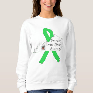 Sweatshirt Chemise de sensibilisation à la maladie de Lyme po