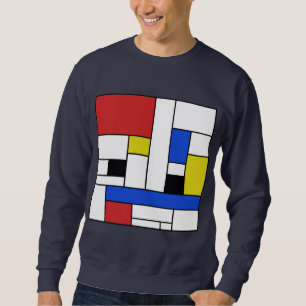 Sweatshirt Chemise de sport Mondrian Lines pour hommes