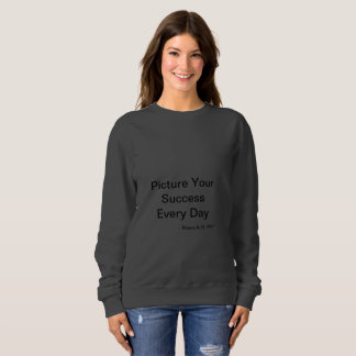 Sweatshirt Chemise de sudation à citations inspirantes