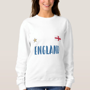 Sweatshirt Chemise de supporter de football d'Angleterre Drap