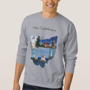 Sweatshirt Chemise des phares Ohio lettrage noir