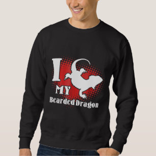 Sweatshirt Chemise Dragon À Portée J'Aime Mon Dragon À Portée