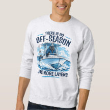 Chemise drôle de plaisance d'hiver sans intersaiso