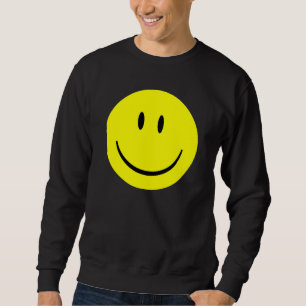 Sweatshirt Chemise drôle visage heureux classique