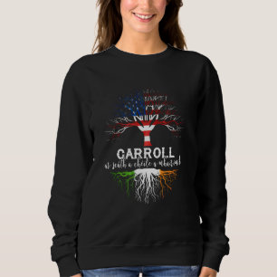 Sweatshirt Chemise du nom de famille irlandais Carroll Racine