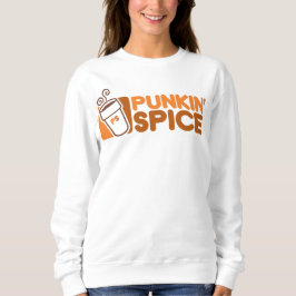 Sweatshirt Chemise en latte citrouille épice