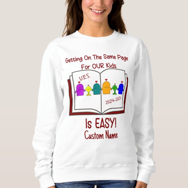 Sweatshirt Chemise-femme du personnel UESBasicSweatshirt Nom  (Devant)