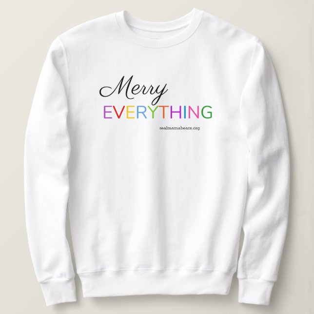 Sweatshirt Chemise Joyeuse (Design devant)