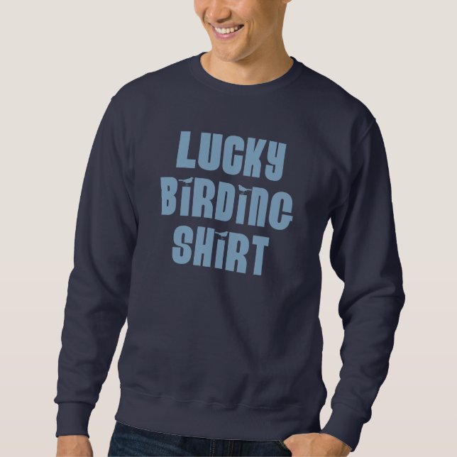 Sweatshirt Chemise Lucky Birding (Devant)