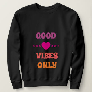 Sweatshirt Chemise noire à manches longues pour femmes