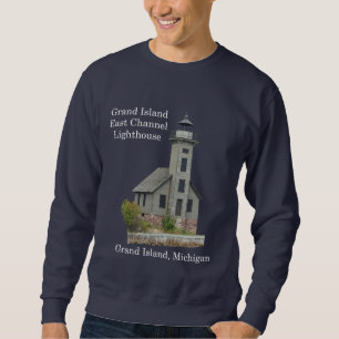 Sweatshirt Chemise noire du phare de Grand Island East Channe