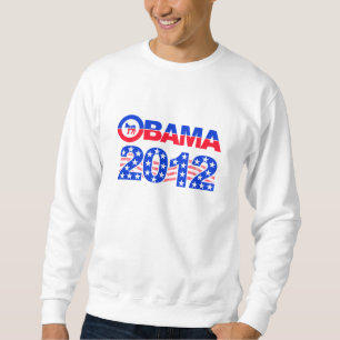 Sweatshirt Chemise OBAMA 2012 - vous choisissez style & coule