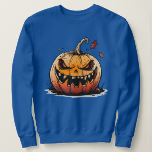 Sweatshirt Chemise Sinistre Citrouille Halloween – Jack-O eff