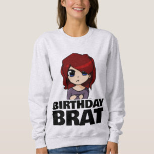 SWEATSHIRT CHEMISE T-SHIRT FEMME ENFANT GÂTÉE ANNIVERSAIRE