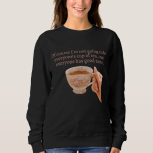 Sweatshirt Chemise Tasse de Thé