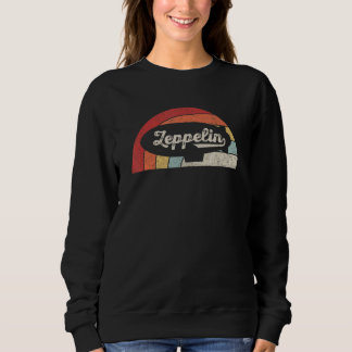 Sweatshirt Chemise Zeppelin Vintage Rétro Dirigible Ai